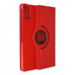 Xiaomi Pad 6 Kılıf 360 Tablet Deri Kılıf - Kırmızı