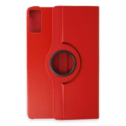 Xiaomi Pad 6 Kılıf 360 Tablet Deri Kılıf - Kırmızı