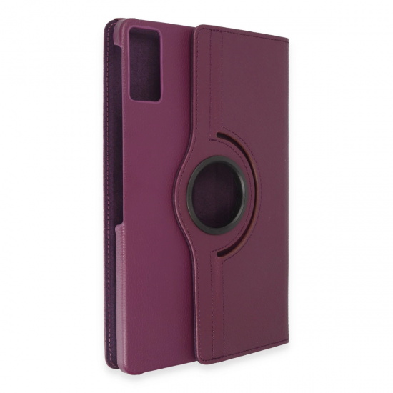 Xiaomi Pad 6 Kılıf 360 Tablet Deri Kılıf - Mürdüm