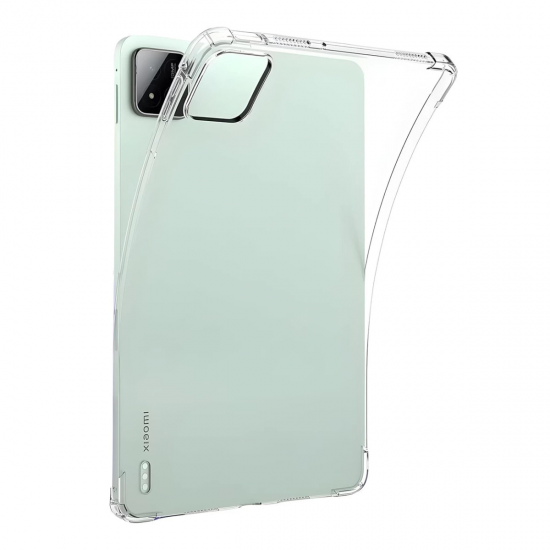 Xiaomi Pad 7 Pro Kılıf Anti Shock Tablet Silikon - Şeffaf