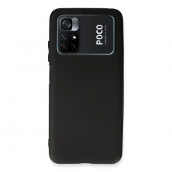 Xiaomi Poco M4 Pro 4g Kılıf First Silikon - Siyah