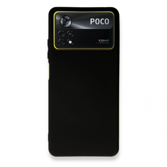 Xiaomi Poco X4 Pro 5g Kılıf First Silikon - Siyah