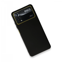 Xiaomi Poco X4 Pro 5g Kılıf First Silikon - Siyah Xiaomi Poco X4 Pro 5g Kılıf First Silikon - Siyah