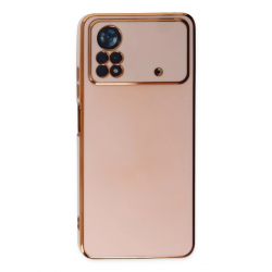 Xiaomi Poco X4 Pro 5g Kılıf Volet Silikon - Pembe Xiaomi Poco X4 Pro 5g Kılıf Volet Silikon - Pembe