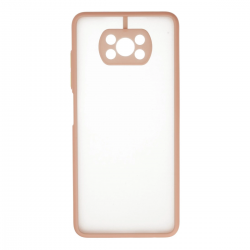 Xiaomi Pocophone X3 Kılıf Montreal Silikon Kapak - Pembe Xiaomi Pocophone X3 Kılıf Montreal Silikon Kapak - Pembe