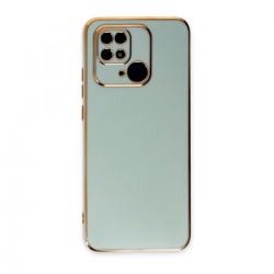 Xiaomi Redmi 10c Kılıf Volet Silikon - Açık Yeşil Xiaomi Redmi 10c Kılıf Volet Silikon - Açık Yeşil