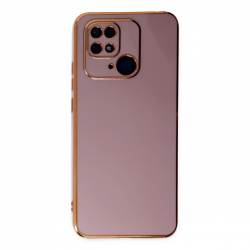 Xiaomi Redmi 10c Kılıf Volet Silikon - Mor Xiaomi Redmi 10c Kılıf Volet Silikon - Mor