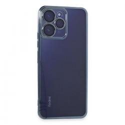 Xiaomi Redmi 12 Kılıf Razer Lensli Silikon - Açık Mavi Xiaomi Redmi 12 Kılıf Razer Lensli Silikon - Açık Mavi