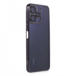 Xiaomi Redmi 12 Kılıf Razer Lensli Silikon - Mor Xiaomi Redmi 12 Kılıf Razer Lensli Silikon - Mor