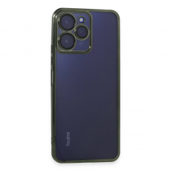 Xiaomi Redmi 12 Kılıf Razer Lensli Silikon - Yeşil Xiaomi Redmi 12 Kılıf Razer Lensli Silikon - Yeşil