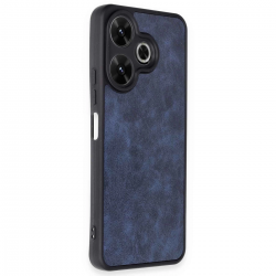 Xiaomi Redmi 13 4g Kılıf Aras Deri Kapak - Lacivert