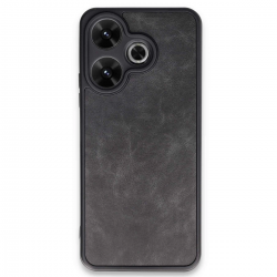 Xiaomi Redmi 13 4g Kılıf Aras Deri Kapak - Siyah