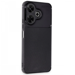 Xiaomi Redmi 13 4g Kılıf Auto Focus Karbon Kapak - Siyah