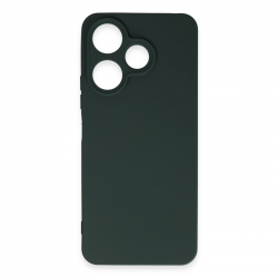 Xiaomi Redmi 13 4g Kılıf First Silikon - Koyu Yeşil