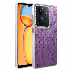 Xiaomi Redmi 13c Kılıf Blade Aynalı Desenli Kapak - Desen 2 Xiaomi Redmi 13c Kılıf Blade Aynalı Desenli Kapak - Desen 2