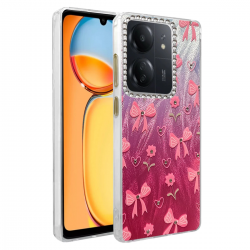 Xiaomi Redmi 13c Kılıf Blade Aynalı Desenli Kapak - Desen 3 Xiaomi Redmi 13c Kılıf Blade Aynalı Desenli Kapak - Desen 3