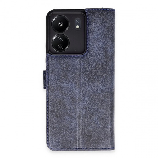 Xiaomi Redmi 13c Kılıf Trend S Plus Kapaklı Kılıf - Lacivert