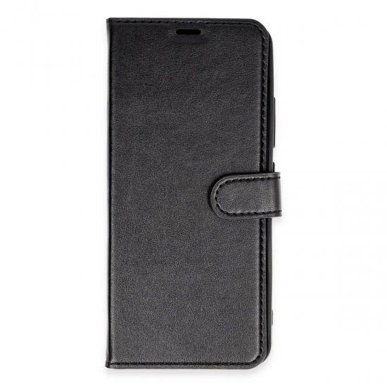 Xiaomi Redmi 13c Kılıf Trend S Plus Kapaklı Kılıf - Siyah