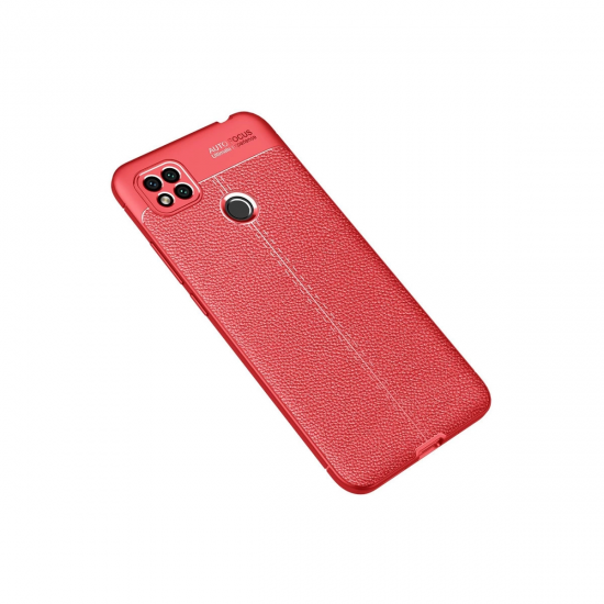 Xiaomi Redmi 9c Kılıf Auto Focus Kapak - Kırmızı