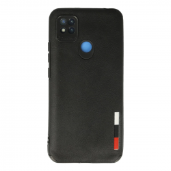 Xiaomi Redmi 9c Kılıf Loop Deri Silikon - Siyah Xiaomi Redmi 9c Kılıf Loop Deri Silikon - Siyah