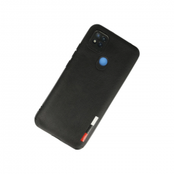 Xiaomi Redmi 9c Kılıf Loop Deri Silikon - Siyah Xiaomi Redmi 9c Kılıf Loop Deri Silikon - Siyah