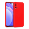 Xiaomi Redmi 9t Kılıf Nano İçi Kadife Silikon - Kırmızı