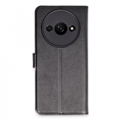 Xiaomi Redmi A3 4g Kılıf Trend S Plus Kapaklı Kılıf - Siyah Xiaomi Redmi A3 4g Kılıf Trend S Plus Kapaklı Kılıf - Siyah