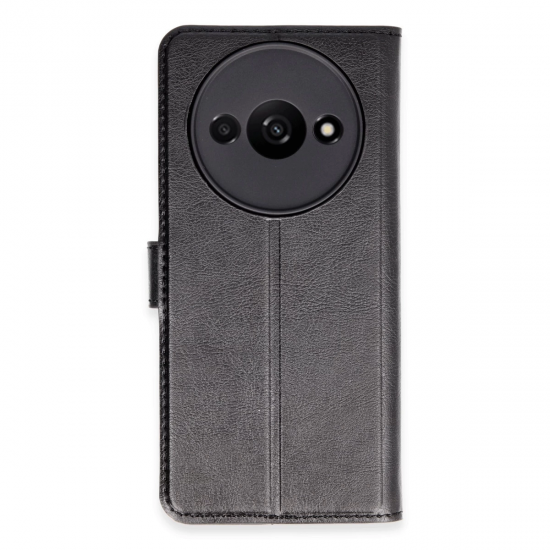 Xiaomi Redmi A3 4g Kılıf Trend S Plus Kapaklı Kılıf - Siyah