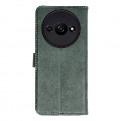 Xiaomi Redmi A3 4g Kılıf Trend S Plus Kapaklı Kılıf - Yeşil Xiaomi Redmi A3 4g Kılıf Trend S Plus Kapaklı Kılıf - Yeşil