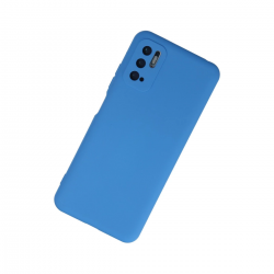 Xiaomi Redmi Note 10 5g Kılıf Nano İçi Kadife Silikon - Mavi Xiaomi Redmi Note 10 5g Kılıf Nano İçi Kadife Silikon - Mavi