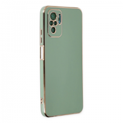 Xiaomi Redmi Note 10 Kılıf Volet Silikon - Açık Yeşil Xiaomi Redmi Note 10 Kılıf Volet Silikon - Açık Yeşil