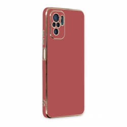 Xiaomi Redmi Note 10 Kılıf Volet Silikon - Kırmızı Xiaomi Redmi Note 10 Kılıf Volet Silikon - Kırmızı