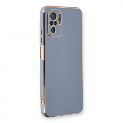 Xiaomi Redmi Note 10 Kılıf Volet Silikon - Mavi Xiaomi Redmi Note 10 Kılıf Volet Silikon - Mavi