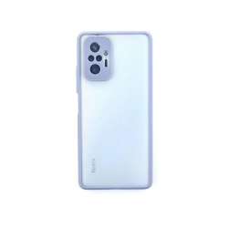 Xiaomi Redmi Note 10 Pro Kılıf Montreal Silikon Kapak - Gri Xiaomi Redmi Note 10 Pro Kılıf Montreal Silikon Kapak - Gri
