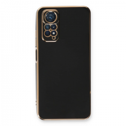 Xiaomi Redmi Note 11 Kılıf Volet Silikon - Siyah Xiaomi Redmi Note 11 Kılıf Volet Silikon - Siyah