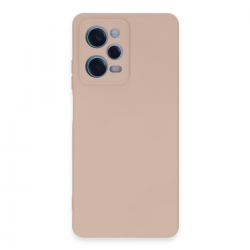 Xiaomi Redmi Note 12 Pro 5g Kılıf Nano İçi Kadife Silikon - Pudra Xiaomi Redmi Note 12 Pro 5g Kılıf Nano İçi Kadife Silikon - Pudra