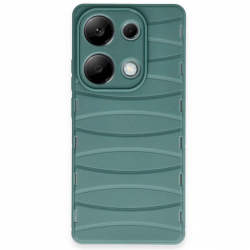Xiaomi Redmi Note 13 Pro 4g Kılıf Bibercas Silikon Kapak - Koyu Yeşil Xiaomi Redmi Note 13 Pro 4g Kılıf Bibercas Silikon Kapak - Koyu Yeşil