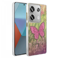 Xiaomi Redmi Note 13 Pro 4g Kılıf Blade Aynalı Desenli Kapak - Desen 5 Xiaomi Redmi Note 13 Pro 4g Kılıf Blade Aynalı Desenli Kapak - Desen 5