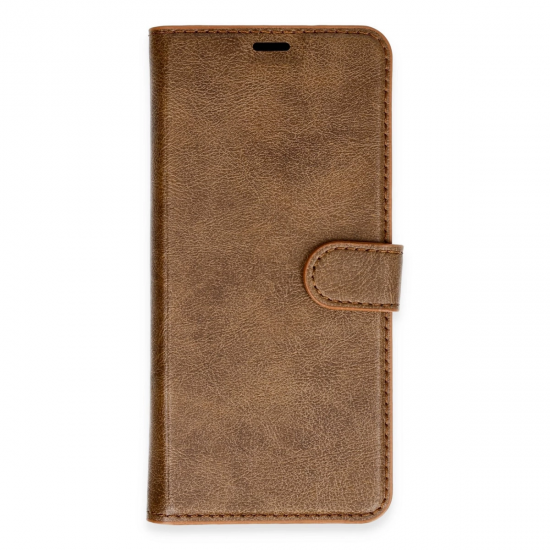 Xiaomi Redmi Note 13 Pro 4g Kılıf Trend S Plus Kapaklı Kılıf - Taba