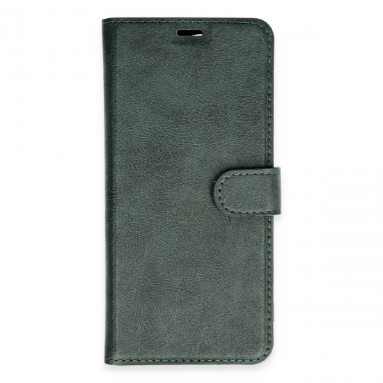 Xiaomi Redmi Note 13 Pro 4g Kılıf Trend S Plus Kapaklı Kılıf - Yeşil