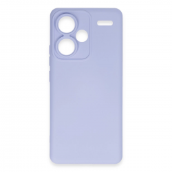 Xiaomi Redmi Note 13 Pro Plus Kılıf Nano İçi Kadife Silikon - Lila