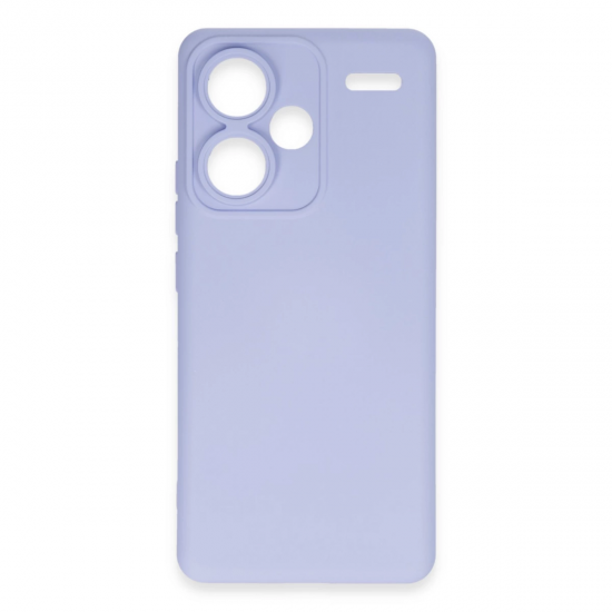 Xiaomi Redmi Note 13 Pro Plus Kılıf Nano İçi Kadife Silikon - Lila