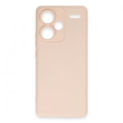 Xiaomi Redmi Note 13 Pro Plus Kılıf Nano İçi Kadife Silikon - Pudra