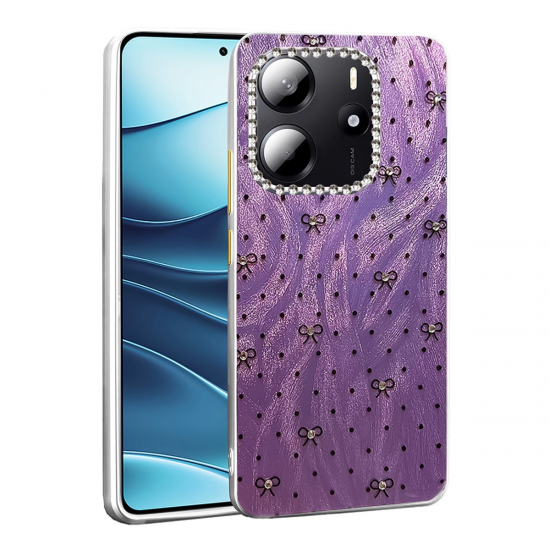 Xiaomi Redmi Note 14 4g Kılıf Blade Aynalı Desenli Kapak - Desen 2