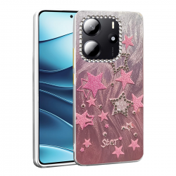 Xiaomi Redmi Note 14 4g Kılıf Blade Aynalı Desenli Kapak - Desen 7 Xiaomi Redmi Note 14 4g Kılıf Blade Aynalı Desenli Kapak - Desen 7