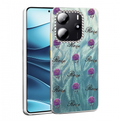 Xiaomi Redmi Note 14 4g Kılıf Blade Aynalı Desenli Kapak - Desen 9 Xiaomi Redmi Note 14 4g Kılıf Blade Aynalı Desenli Kapak - Desen 9