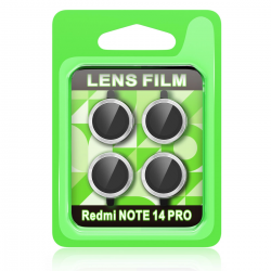 Xiaomi Redmi Note 14 Pro 5g Raze Metal Kamera Lens - Gümüş Xiaomi Redmi Note 14 Pro 5g Raze Metal Kamera Lens - Gümüş