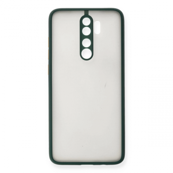 Xiaomi Redmi Note 8 Pro Kılıf Montreal Silikon Kapak - Yeşil