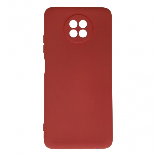 Xiaomi Redmi Note 9 5g Kılıf Nano İçi Kadife Silikon - Kiremit