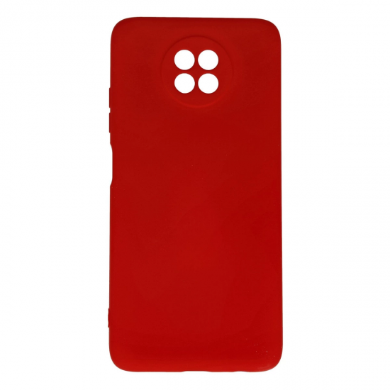 Xiaomi Redmi Note 9 5g Kılıf Nano İçi Kadife Silikon - Kırmızı